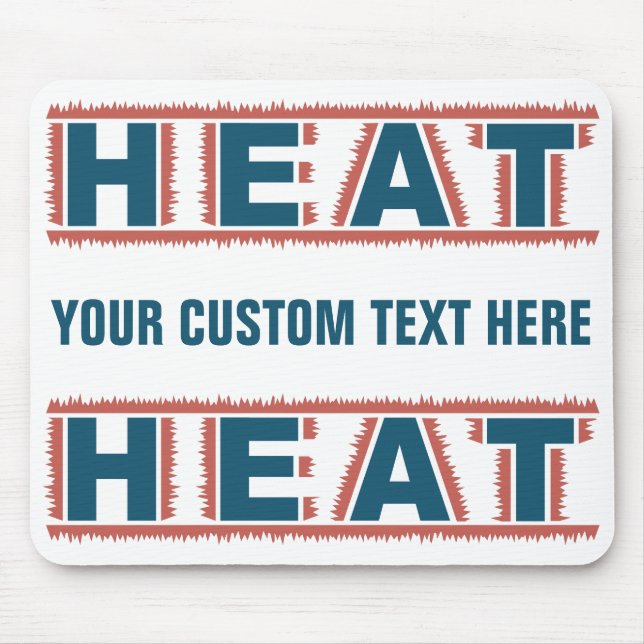 HEAT custom mousepad (Front)