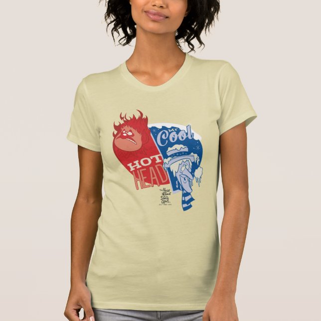 Heat Miser Hot Head & Snow Miser Mr. Cool T-Shirt (Front)