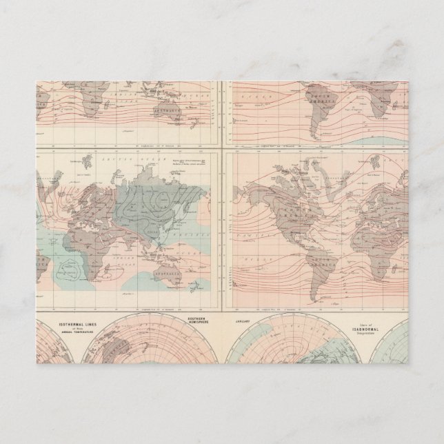 Heat over globe postcard (Front)