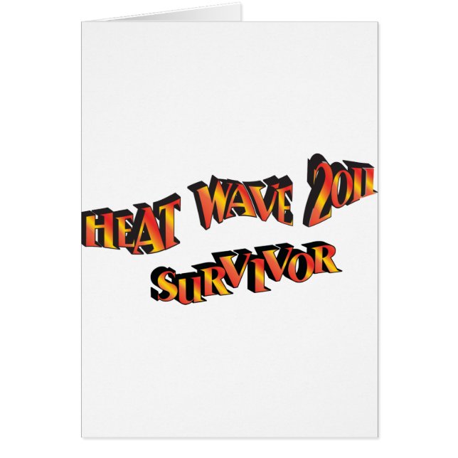 Heat Wave Survivor 2011 Bag (Front)