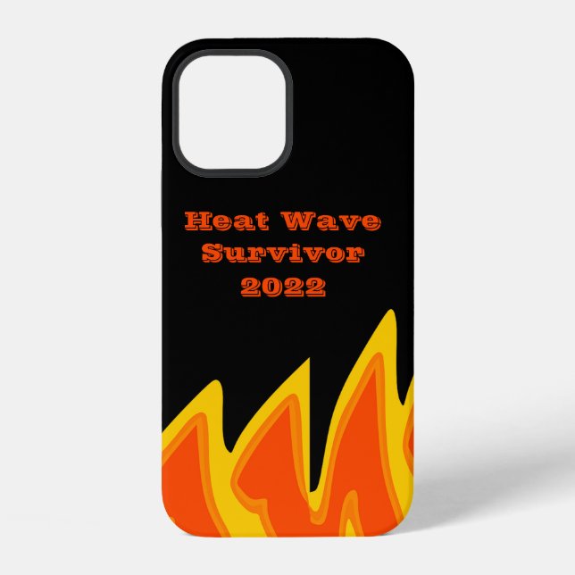 Heat Wave Survivor 2022 Case-Mate iPhone Case (Back)