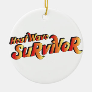 Heat Wave Survivor Ceramic Tree Decoration