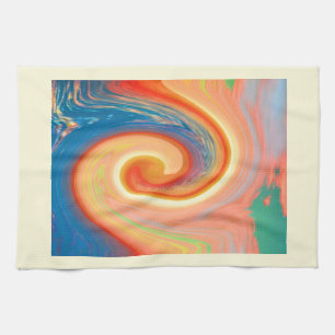 Heat wave tea towel