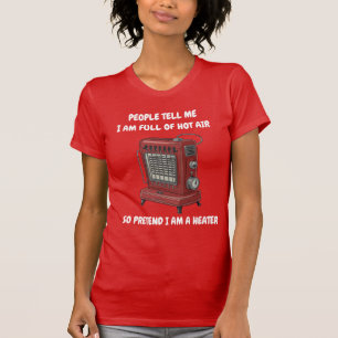 heater halloween costume vintage red T-Shirt