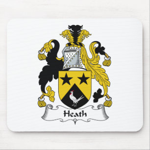 Heath Family Crest Mouse Mat