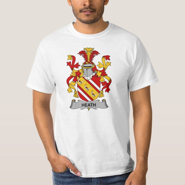 Heath Family Crest T-Shirt (Front)