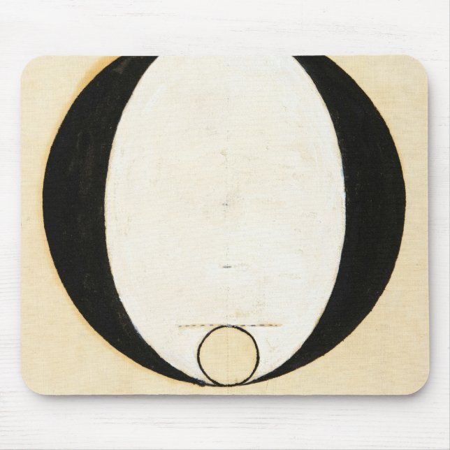 Heathens, 1920 by Hilma af Klint  Mouse Mat (Front)