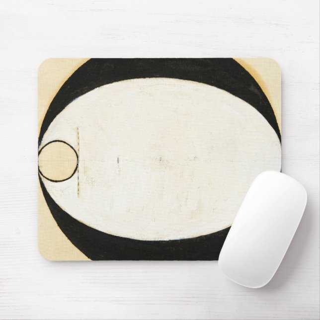 Heathens, 1920 by Hilma af Klint Mouse Mat (With Mouse)