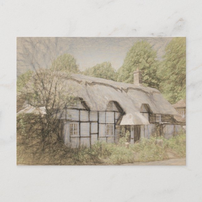 Heather Cottage Postcard (Front)
