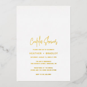 Heather Elegant Minimal Modern Couples Shower
