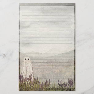 Heather Ghost - Lined Letter Writing Paper