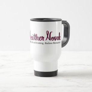 Heather Novak Official Logo Travel Mug