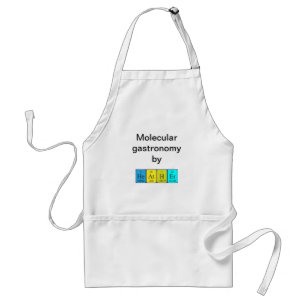 Heather periodic table name apron