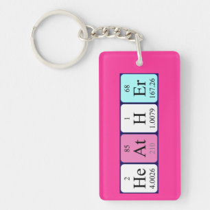 Heather periodic table name keyring