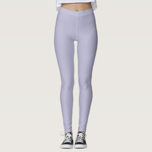 Heather Purple Solid Colour Leggings