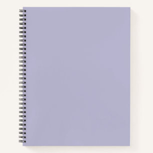 Heather Purple Solid Colour Notebook