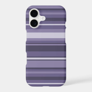 Heather purple stripes
