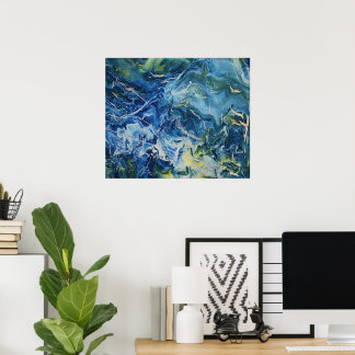 Heather Wycuff abstract art Poster