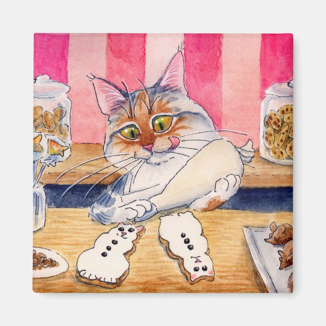 Heather's Bakery magnet (Front)