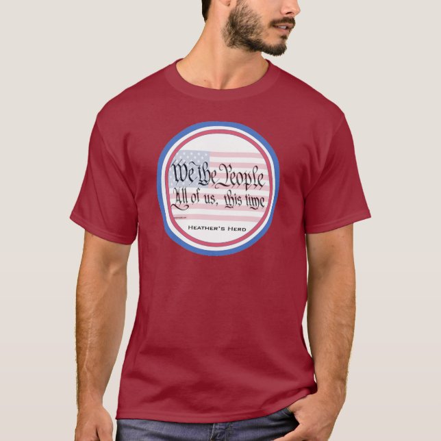 Heather's Herd T-shirt - We, the People (Front)