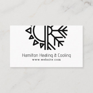 Heating & Cooling Business Card
