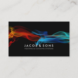 Heating Cooling Systems Business Card