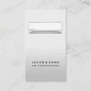 Heating Ventilation Air Conditioning HVAC Business Card