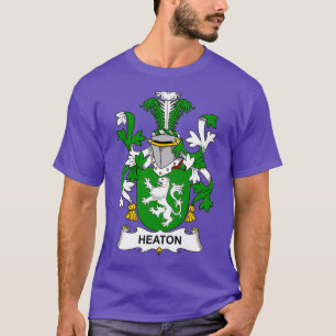 Heaton Coat of Arms Family Crest T-Shirt