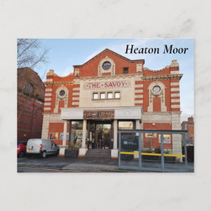 Heaton Moor Savoy Stockport Postcard