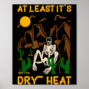Heatwaves hot temperature desert sunlight drought poster