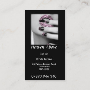 heaven above business card
