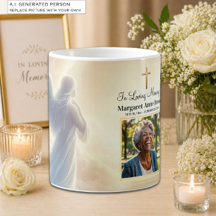 Heaven and Angels Celebration Of Life Photo Coffee Mug