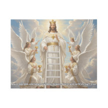 Heaven and Earth – John 1:51 Christian Wall Art