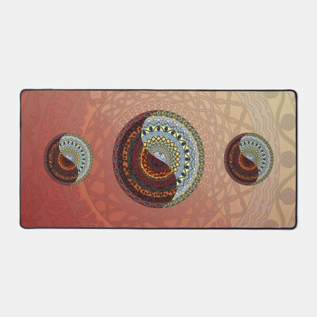 Heaven and Hell Desk Mat (Front)