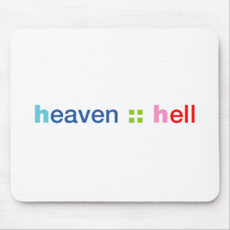 Heaven and Hell Mouse Mat