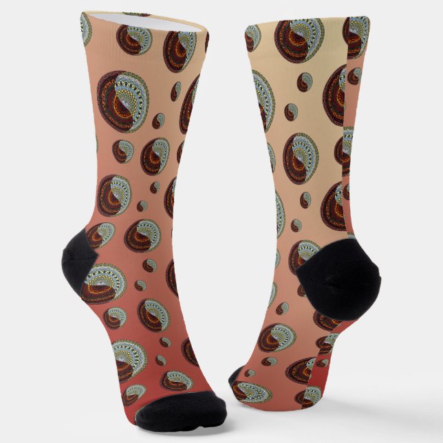 Heaven and Hell Socks (Angled)
