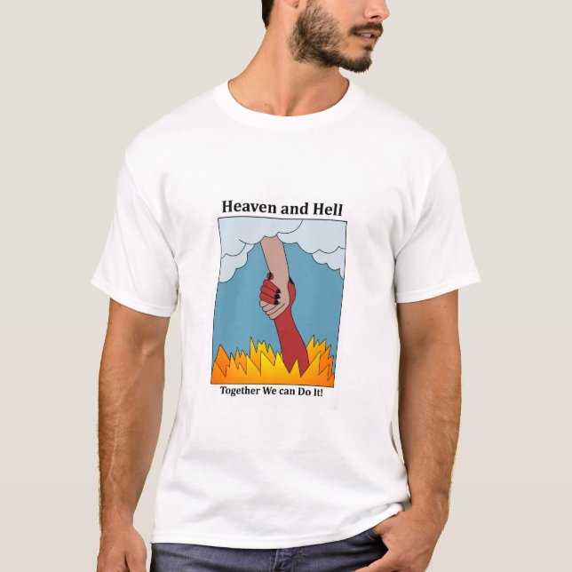 HEAVEN AND HELL T-Shirt (Front)