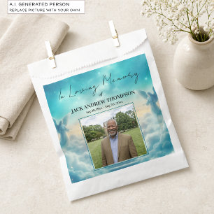 Heaven Angels Celebration Of Life Photo Favour Bags