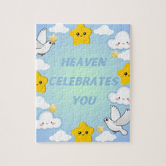 Heaven Celebrates You Christian  Jigsaw Puzzle (Vertical)