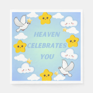Heaven Celebrates You Christian Napkin