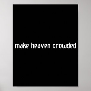 Heaven Christian Religious God Jesus Men Women Kid Poster