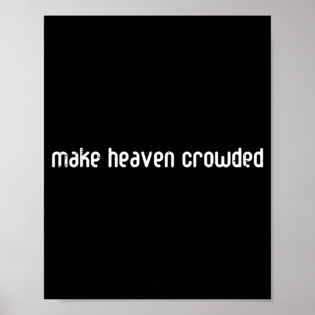 Heaven Christian Religious God Jesus Men Women Kid Poster (Front)