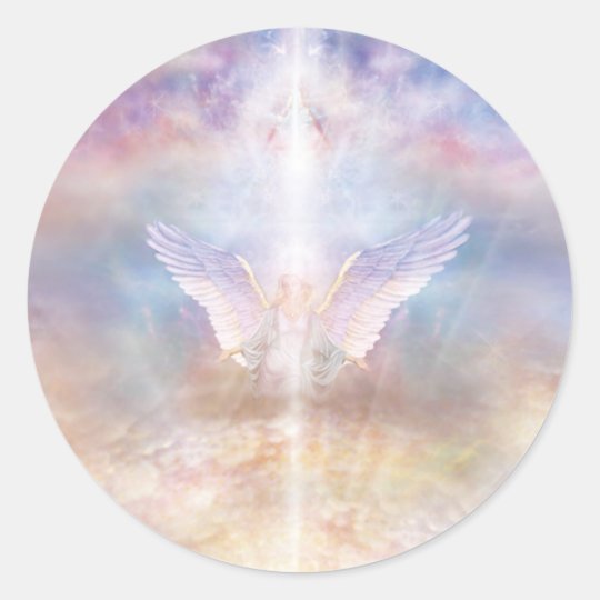 Heaven Classic Round Sticker | Zazzle.co.uk