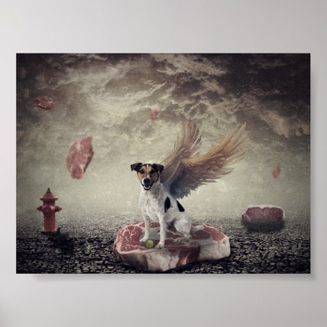 heaven for dog poster (Front)