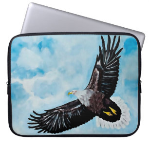 Heaven for eagle majestic bird laptop sleeve
