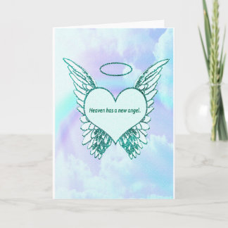 Heaven has a New Angel Card