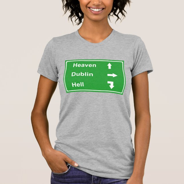 Heaven Hell Dublin T-Shirt (Front)