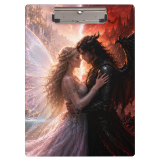 heaven hell love clipboard