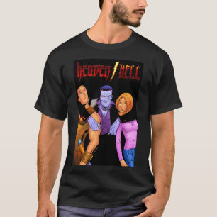 heaven/HELL "trio" black T-Shirt