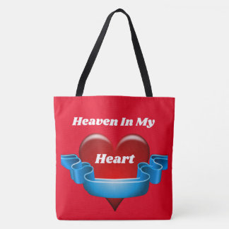 Heaven In My Heart Large Tote Bag